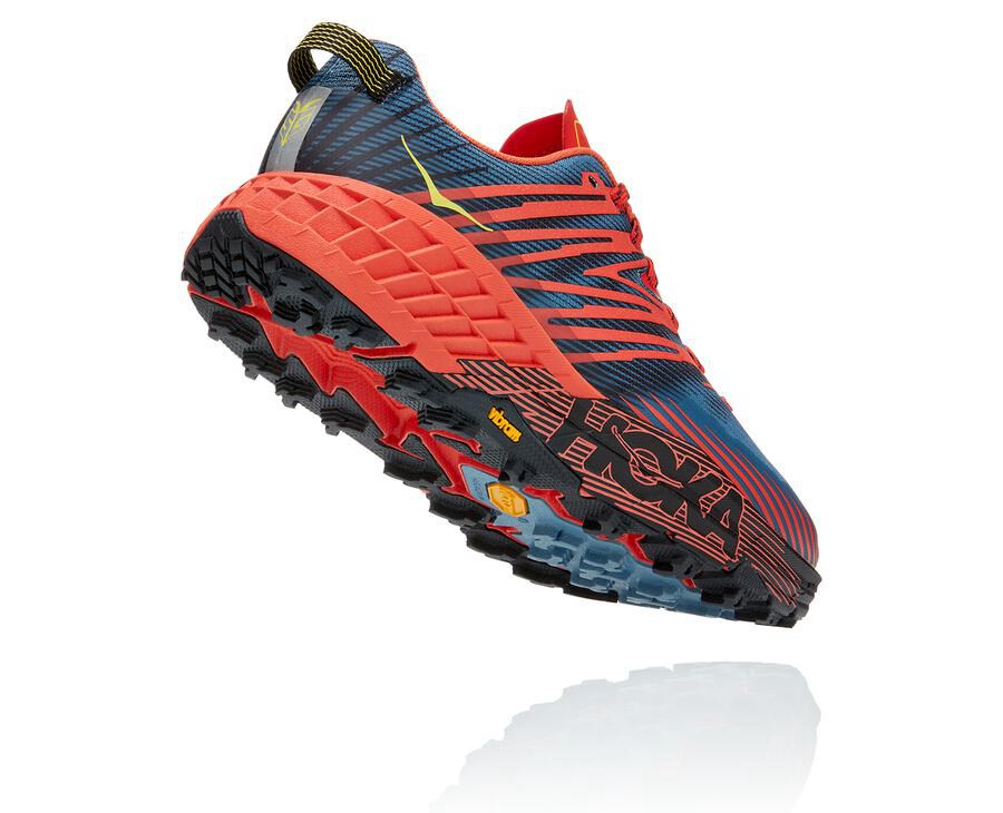 Hoka One One Spor Ayakkabı Erkek Kırmızı - Speedgoat 4 - NZ6932784